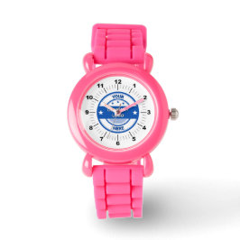 De Pulsera ¡NUEVO! Reloj para niños - Personalizado - Rosa