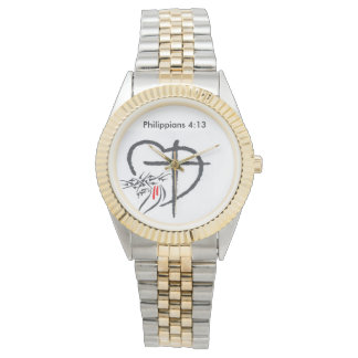 De Pulsera Phil 4:13 reloj masculino
