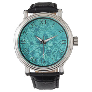 De Pulsera Piscina Agua Gran Reloj