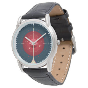 De Pulsera Poster del reloj atómico del espacio profundo, ver