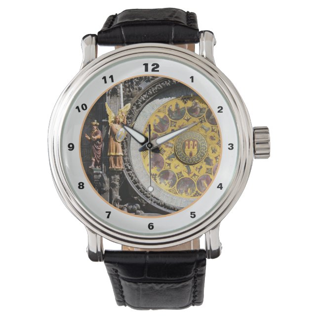 De Pulsera Praga Histórica, Reloj Astrológico Orloj /Checa (Anverso)