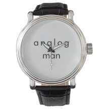 Reloj analógico para audiófilos