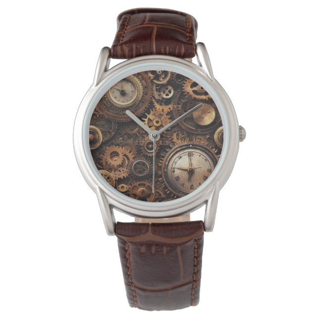 De Pulsera Reloj Antiguo Steampunk (Anverso)