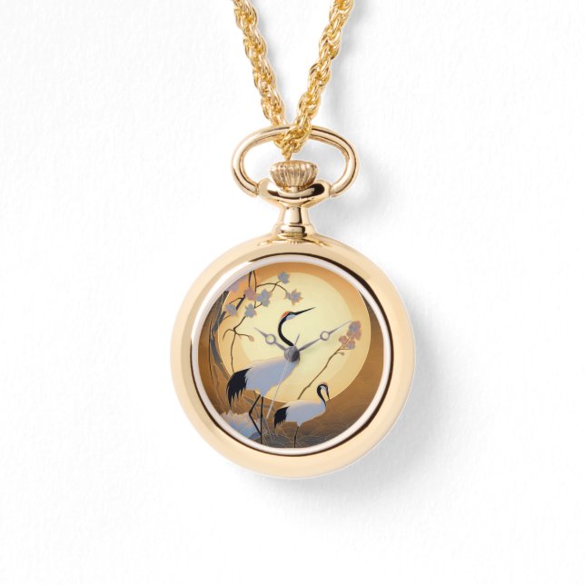 De Pulsera Reloj Art Deco Crane eWatch (Anverso)