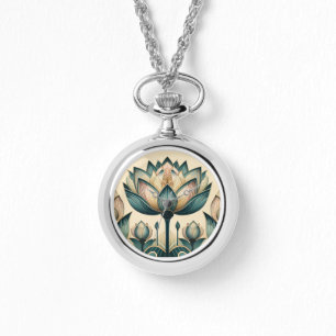 De Pulsera Reloj Art Deco Lotus eWatch