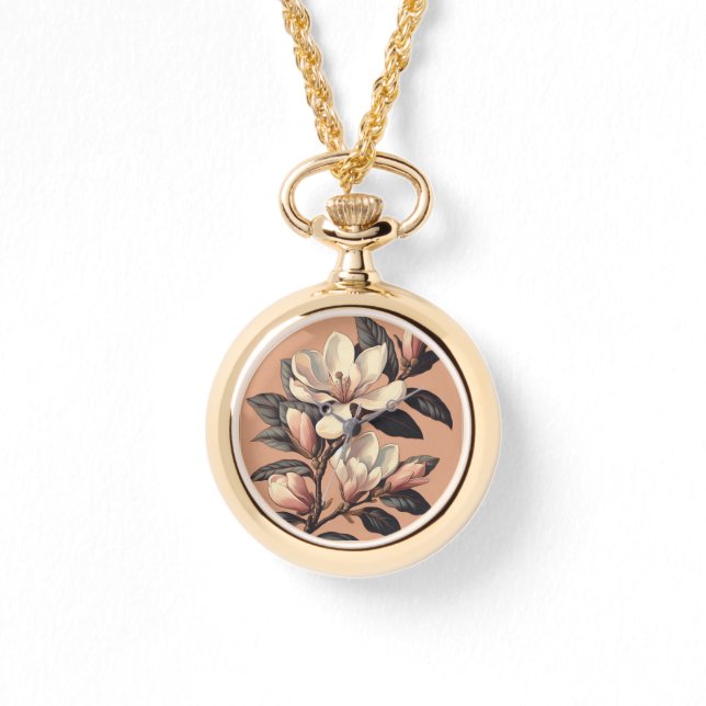 De Pulsera Reloj Art Deco Magnolia eWatch (Anverso)