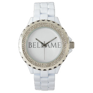 De Pulsera Reloj atractivo blanco