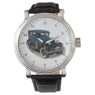 De Pulsera reloj azul clásico