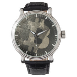 De Pulsera Reloj Bitcoin América ₿ (Vintage)