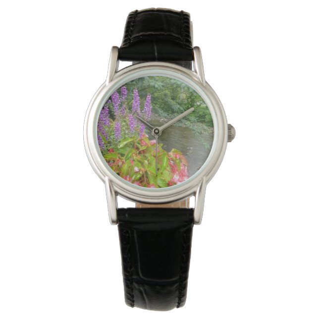 De Pulsera Reloj botánico en el lado del arroyo (Anverso)