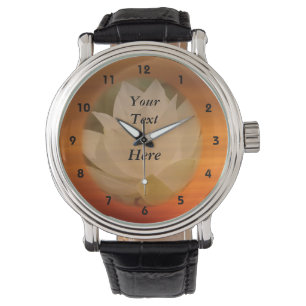 De Pulsera Reloj budista del SGI - añada su propio texto
