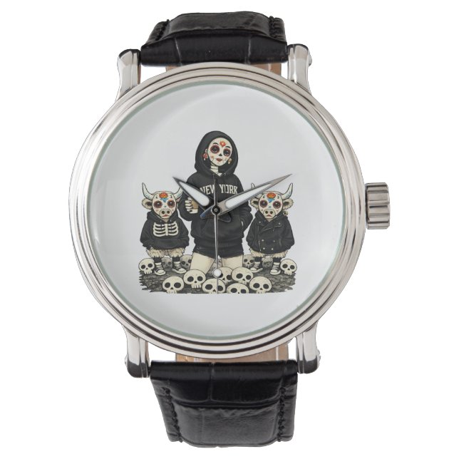 De Pulsera Reloj Calavera & Coo (Anverso)