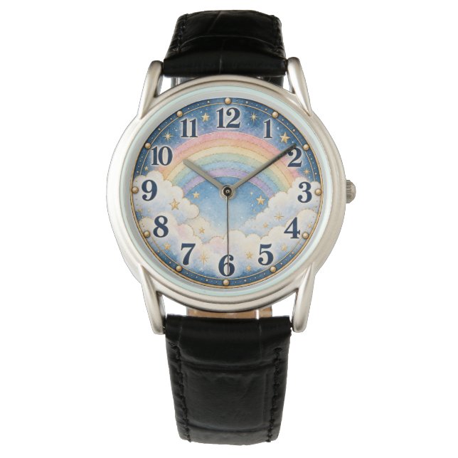 De Pulsera Reloj Celestial Cielo Arcoíris (Anverso)