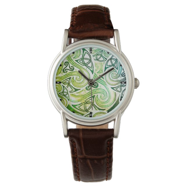 De Pulsera Reloj Celtic Triskele (Anverso)
