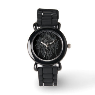 De Pulsera Reloj céltico del purpurina del dragón