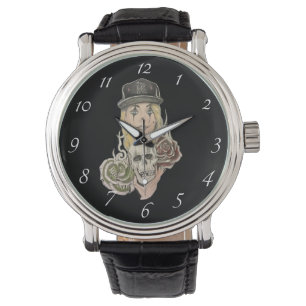 De Pulsera Reloj chicano del arte