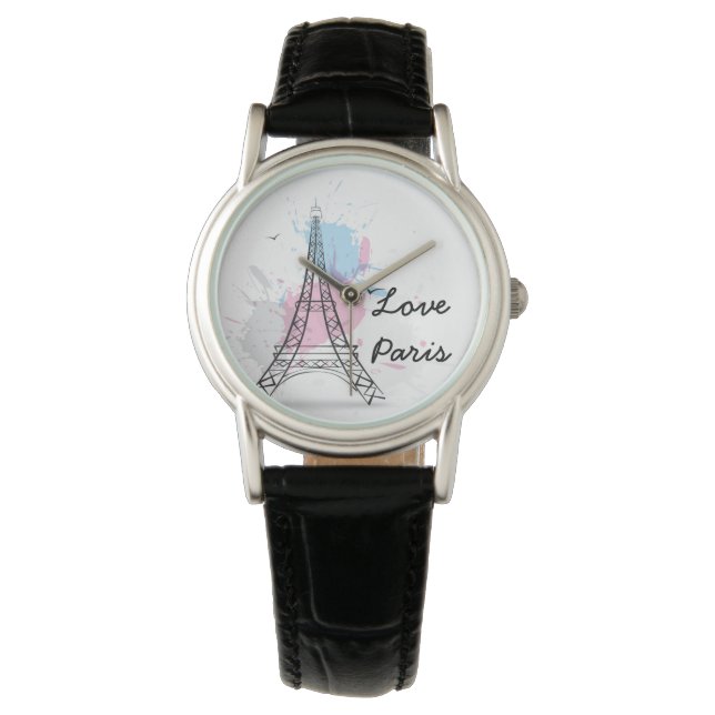 De Pulsera Reloj clásico femenino/París (Anverso)