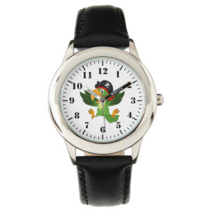 De Pulsera Reloj clásico infantil-Loro pirata