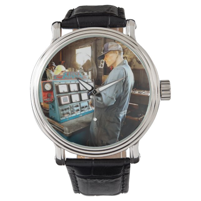 De Pulsera Reloj 'Classic Motor Tester & Tech' (Anverso)