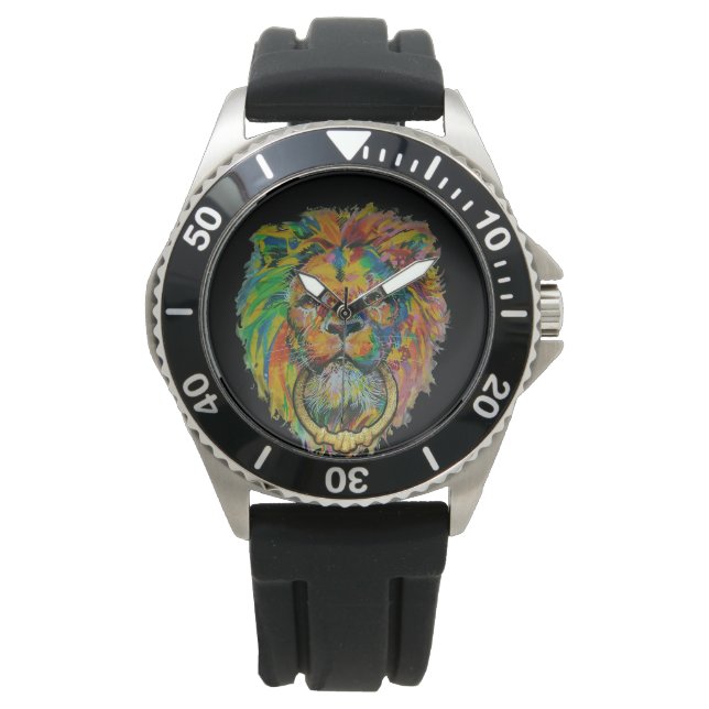 De Pulsera Reloj colorido  (Anverso)