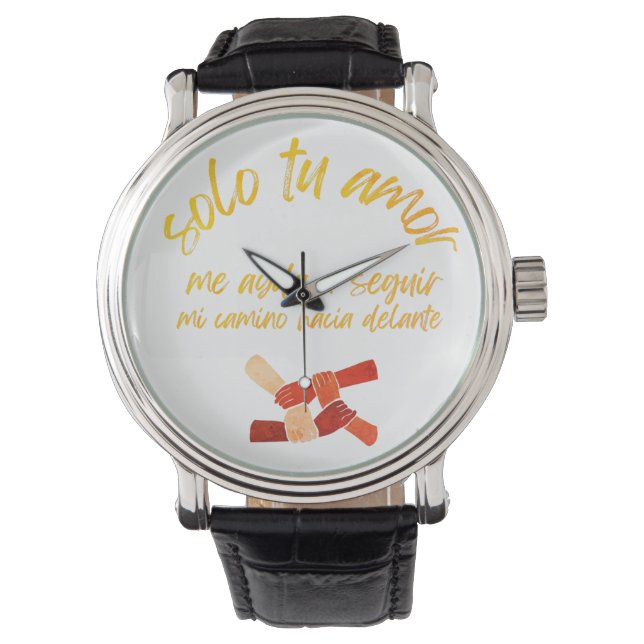 De Pulsera Reloj con mensaje inovador (Anverso)