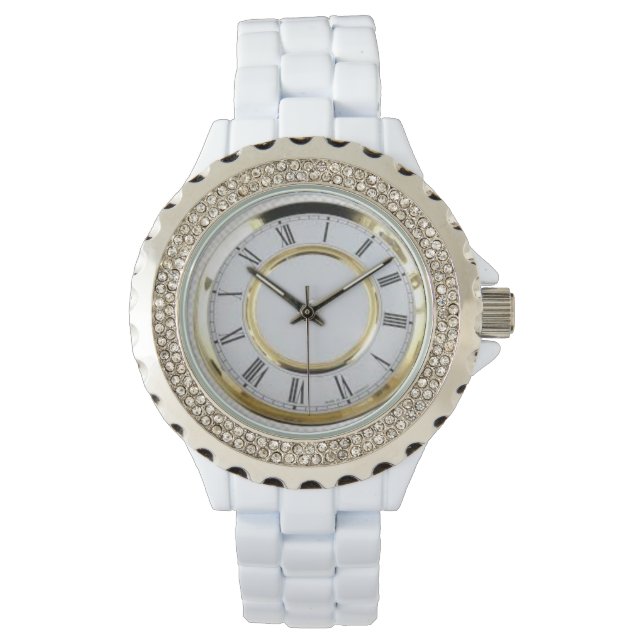 De Pulsera Reloj con números romanos Número moderno grande Fá (Anverso)