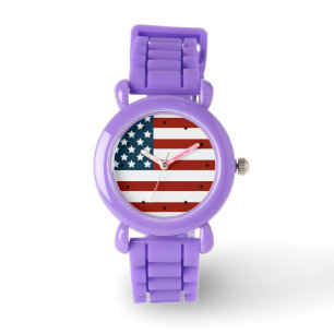 De Pulsera Reloj contemporáneo del patriota americano