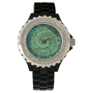 De Pulsera Reloj coralino duro del remolino