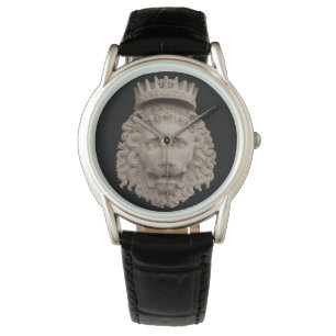 De Pulsera Reloj coronado del león