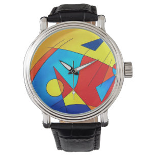 De Pulsera Reloj del arte abstracto
