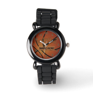De Pulsera RELOJ del BALONCESTO, regalos personalizados del