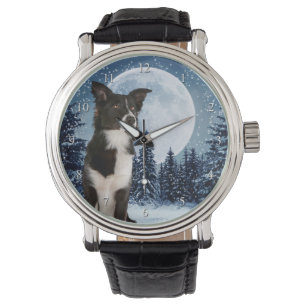 De Pulsera Reloj del border collie