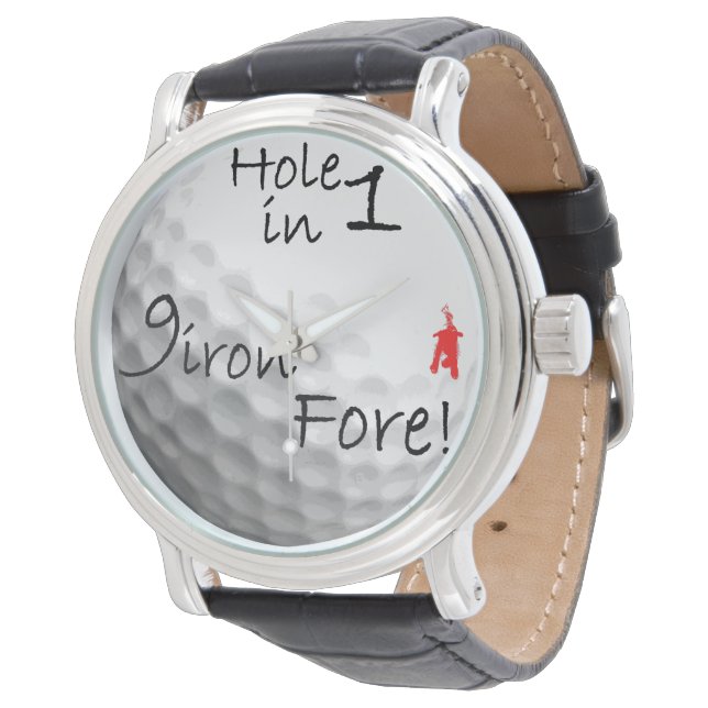 De Pulsera reloj del cachorro rojo Golfer (Angular)