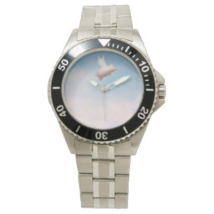De Pulsera reloj del cerdo del vuelo