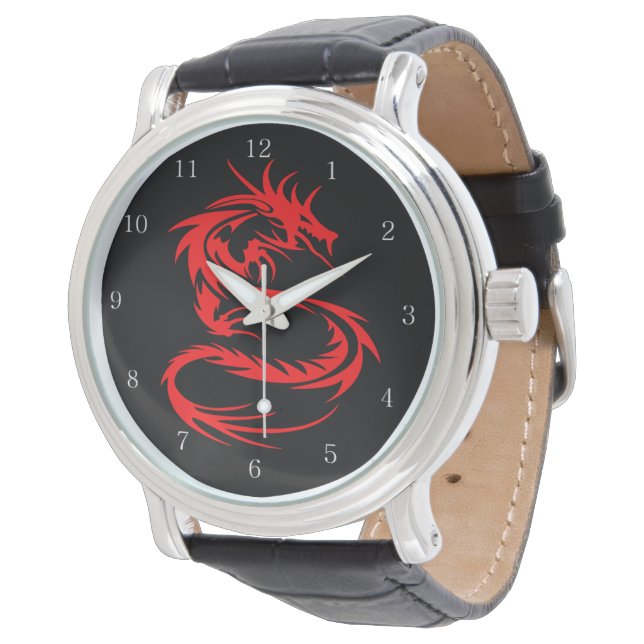 De Pulsera Reloj del Dragón Rojo (Angular)