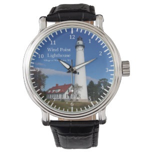 De Pulsera Reloj del faro Wind Point