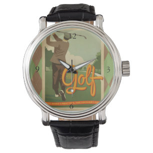 De Pulsera Reloj del golf