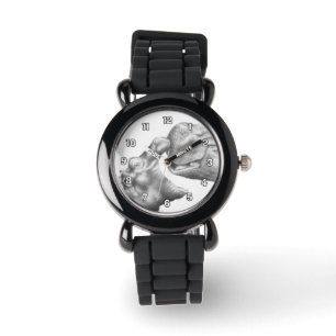 De Pulsera Reloj del hipopótamo y del becerro