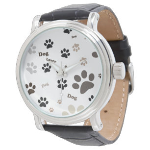De Pulsera Reloj del lovera del perro