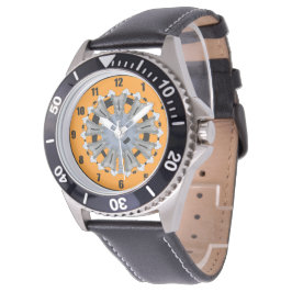 De Pulsera Reloj del motor radial 9 Cilindro