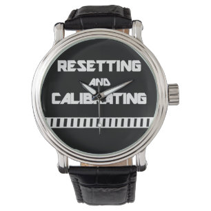 De Pulsera Reloj del piloto del abejón - reajustando y