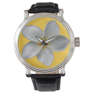 De Pulsera Reloj del Plumeria