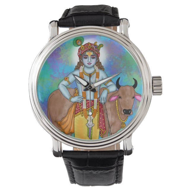 De Pulsera Reloj del Señor Krishna (Anverso)