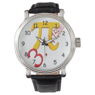 De Pulsera Reloj del símbolo del pi