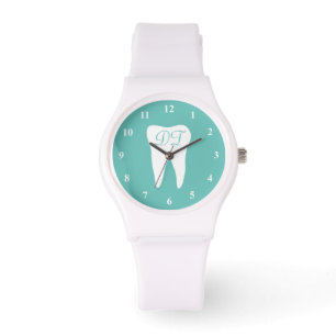 De Pulsera Reloj dental monogramado para dentista o asistente