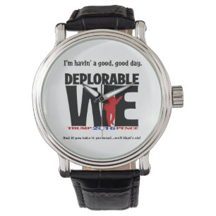 De Pulsera Reloj deplorable