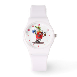 De Pulsera Reloj divertido con vaca moderna