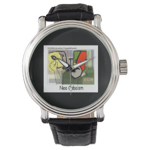De Pulsera Reloj divertido unisex Cubismo Castro (NeoCubaIsm)