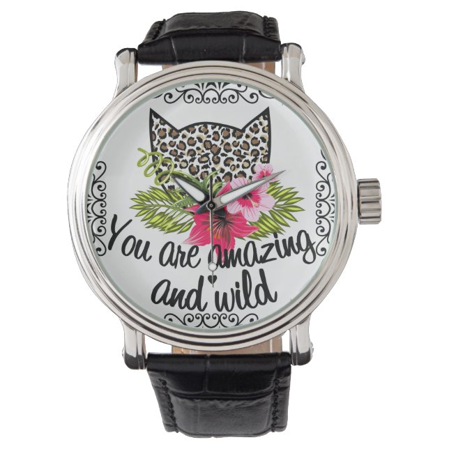De Pulsera Reloj E asombroso y salvaje (Anverso)