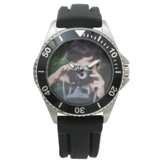 De Pulsera Reloj electrónico moderno con pantalla LED